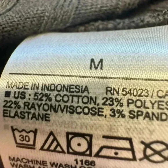 Old Navy charcoal gray ribbed fitted tank dress size medium - Picture 8 of 8